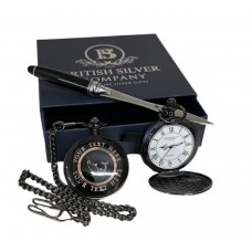 Fishing Personalised Pocket Watch and Letter Opener Gift Set